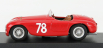 Art-model Ferrari 166mm Barchetta Ch.0034 N 78 2nd Coppa D'oro Di Sicilia 1951 P.marzotto 1:43 Red