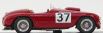 Art-model Ferrari 166mm Spider N 37 2nd Silverstone 1950 D.serafini 1:43 Red