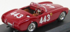 Art-model Ferrari 225s Spider N 443 Giro Di Sicilia 1952 Taruffi - Vandelli 1:43 Bordeaux