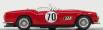 Art-model Ferrari 250 California Spider N 70 Sebring 1959 Ginther - Verly 1:43 Red