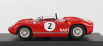 Art-model Ferrari 275p Nart Ch.0812 Spider N 2 Canada Gp 1964 W.hansgen 1:43 Red