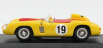 Art-model Ferrari 290mm Spider Ch.0606 N 19 4th Portugal Monsanto Gp 1957 A.de Changy 1:43 Žlutá