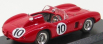 Art-model Ferrari 290mm Spider N 10 V.i.r. 1957 J.kilborn 1:43 Red