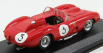 Art-model Ferrari 335s Spider Ch.0674 N 3 Sweden Gp 1957 Hawthorn - Musso 1:43 Red