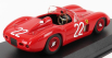 Art-model Ferrari 500 Tr Ch.0608 3rd N 22 Circuito 1957 G.munaron 1:43 Red