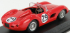 Art-model Ferrari 500 Trc Spider Ch.0658 N 29 12h Sebring 1957 E.lunken - C.hassan 1:43 Red