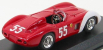 Art-model Ferrari 500tr N 55 Monza 1956 Carini - Bordoni 1:43 Červená Bílá