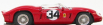 Art-model Ferrari Dino 246sp N 34 Sebring 1962 P.rodriguez - R.rodriguez 1:43 Red