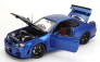 Autoart Nissan Skyline Gt-r (r34) Z-tune 2002 1:18 Bayside Blue Carbon