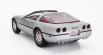 Autoworld Chevrolet Corvette Spider Open 1986 - Barbie 1:18 Silver Pink