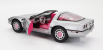 Autoworld Chevrolet Corvette Spider Open 1986 - Barbie 1:18 Silver Pink