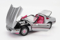 Autoworld Chevrolet Corvette Spider Open 1986 - Barbie 1:18 Silver Pink