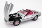 Autoworld Chevrolet Corvette Spider Open 1986 - Barbie 1:18 Silver Pink