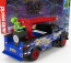 Autoworld Ford usa Bucket Truck Crane 1990 - Ratfink - Salvadanaio - Moneybox 1:34 Modrá Černá