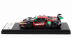 Bbr-models Ferrari 296 Gt3 3.0l Twin Turbo V6 Team Triarsi Competizione N 023 24h Daytona 2023 Andrea Bertolini - Alessio Rovera - Charlie Scardina - Onofrio Triarsi 1:43 Red Met Black