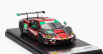 Bbr-models Ferrari 296 Gt3 3.0l Twin Turbo V6 Team Triarsi Competizione N 023 24h Daytona 2023 Andrea Bertolini - Alessio Rovera - Charlie Scardina - Onofrio Triarsi 1:43 Red Met Black