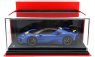 Bbr-models Ferrari Sf90 Xx Stradale 2024 - Con Vetrina - With Showcase 1:18 Azzurro Dino - Světle Modrá Černá Žlutá