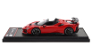 Bbr-models Ferrari Sf90 Xx Stradale Spider 2024 1:43 Rosso Corsa 322 - Červená Černá