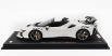 Bbr-models Ferrari Sf90 Xx Stradale Spider 2024 - Con Vetrina - With Showcase 1:18 Bianco Cervino - Bílá Černá