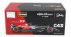 Bburago Alfa romeo F1 C43 Team Stake N 77 Season 2023 Valtteri Bottas 1:43, černá