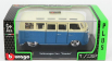 Bburago Plus Volkswagen Van Samba 1:32 modrá