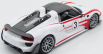 Bburago Porsche 918 Weissach 1:24 bílá