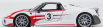 Bburago Porsche 918 Weissach 1:24 bílá