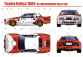 Beemax Toyota Celica Twin-cam Turbo N 1 Rally Haspengouw 1985 F.gallagher - J.kankkunen 1:24 /