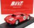 Best-model Ferrari 250lm 3.3l V12 Team N.a.r.t. N 58 24h Le Mans 1964 J.rindt - D.piper 1:43 Red