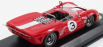 Best-model Lola T70 Mk2 Spider N 3 Winner Can-am St Jovite 1966 J.surtees 1:43 Red