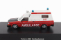 Bos-models Volvo 265 (base 244) Ambulance Van 1976 1:87 Červená Bílá Černá