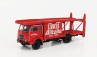 Brekina plast Fiat 640 Truck Car Transporter Team Lancia Rally Alitalia 1949 1:87 Red