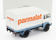 Brekina plast Fiat 642 Truck Cassonato Parmalat 1962 1:87 Bílá Světle Modrá