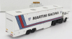 Brekina plast Fiat 691 T Truck Team Lancia Martini Racing Car Transporter 1970 1:87 Bílá