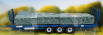 Britains Accessories Trailer - Bale Throw Wagon - Carrello Trasporto Fieno 1:32 Modré Dřevo