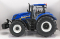 Britains New holland T7.315 Tractor 2018 1:32 Modrá Černá