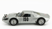 Cmc Porsche 904 Carrera Gts Ch.904-006 N 150 2nd Rally Montecarlo 1965 Eugen Boehringer - Rolf Wutherich 1:18 Silver