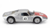 Cmc Porsche 904 Carrera Gts Ch.904-025 N 26 Silverstone International Grand Touring 1964 Innes Ireland 1:18 Silver Red