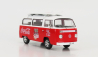 Corgi Volkswagen T1 Minibus Coca-cola With Surfboard 1961 1:43 Bílá Červená