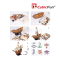 Cubicfun Puzzle Kit 3d In Foam Boat Santa Maria Caravella Cm. 44x16x39 - 113 Pezzi - 113 Pieces /