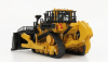 Dm-models Caterpillar Card11t Ruspa Cingolata - Scraper Track Type Tractor 1:64 Žlutá Černá