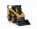 Dm-models Caterpillar Cat272d3 Ruspa Gommata - Skid Steer Loader 1:32 Žlutá Černá