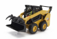 Dm-models Caterpillar Cat272d3 Ruspa Gommata - Skid Steer Loader 1:32 Žlutá Černá