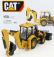 Dm-models Caterpillar Cat432f2 Bagr a nakladač 2v1 1:50, žlutá