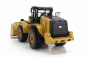 Dm-models Caterpillar Cat972xe Ruspa Gommata - Scraper Tractor Wheel Loader 1:50 Žlutá Černá