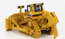 Dm-models Caterpillar Catd11r Dozer Ruspa Cingolata - Scraper Type Tractor 1:50 Žlutá Černá