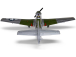 E-flite P-51D Mustang 1.0m AS3X+ SAFE Select BNF Basic