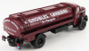 Edicola Berliet Glm10b M3 6x4 Tanker Truck Pinardier 3-assi 1955 1:43 Bordeaux