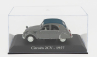 Edicola Citroen 2cv Cabriolet Closed 1957 - Con Vetrina - With Showcase 1:43 Grey