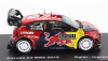 Edicola Citroen C3 Wrc Team Total Wrt N 1 S.Ogier - J.Ingrassia 1:43, červená